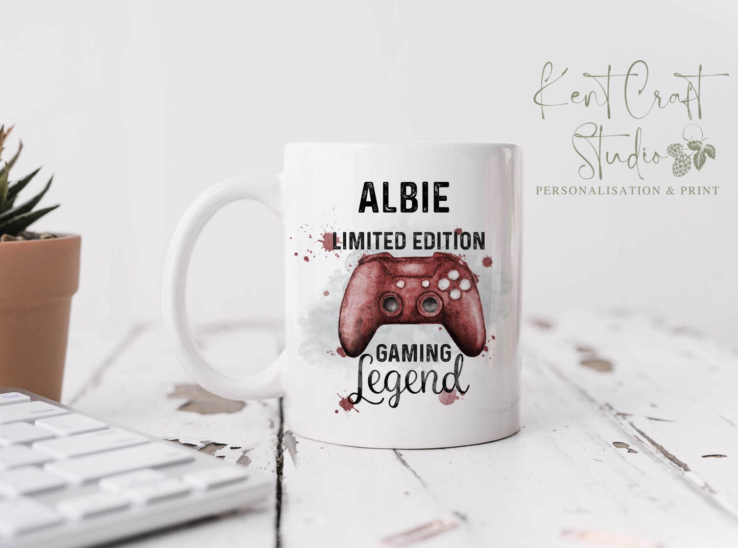 Personalised Limited Edition Gaming Mug