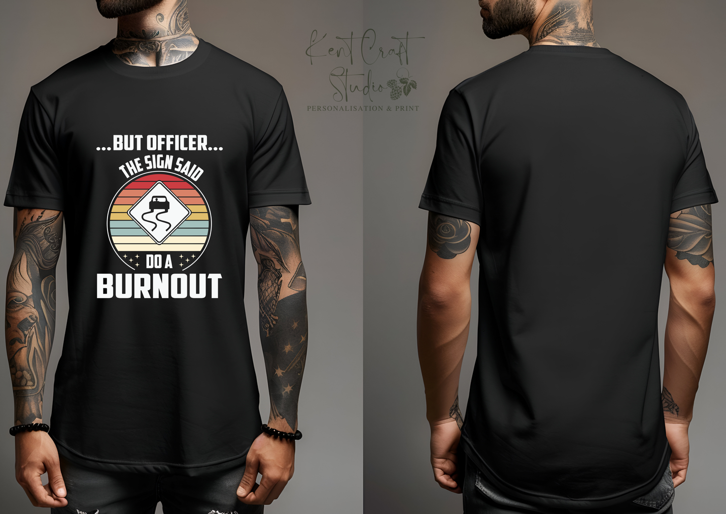 Burnout t-shirt, Car fanatic t-shirt, Gift for him, But officer..